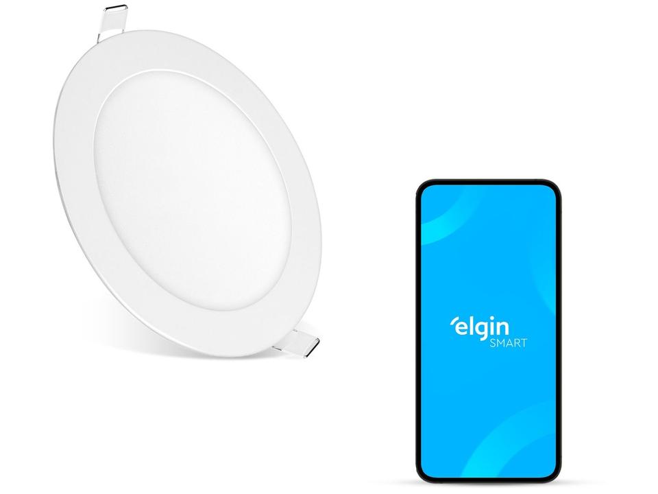 Luminária Painel Inteligente Redonda de Embutir - 2