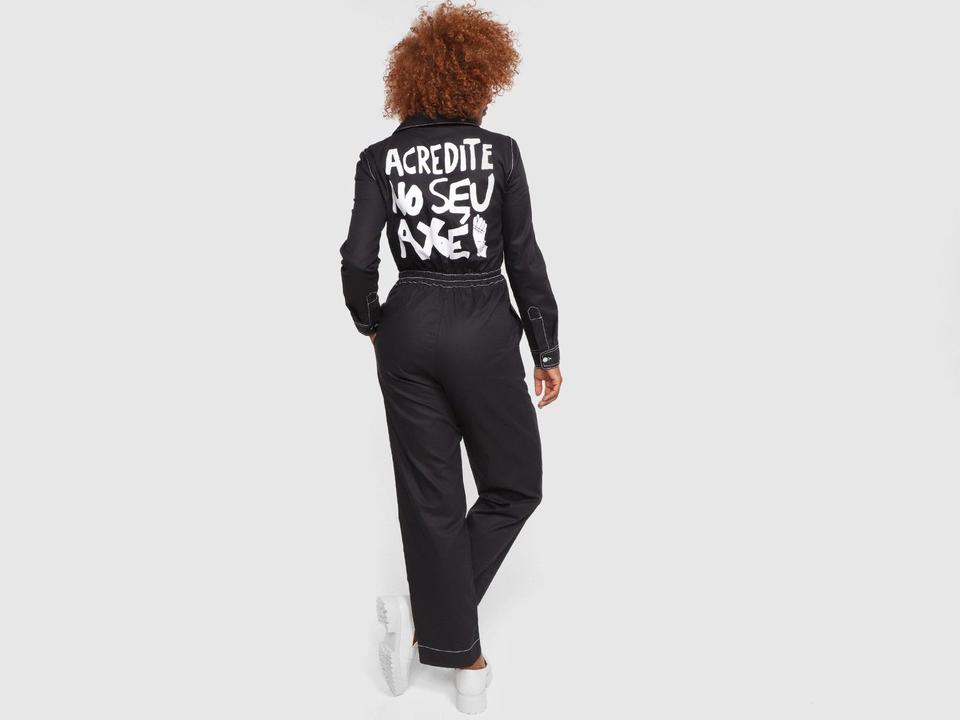 Macacão Sarja Vista Magalu + Isaac Silva Boxer - 2