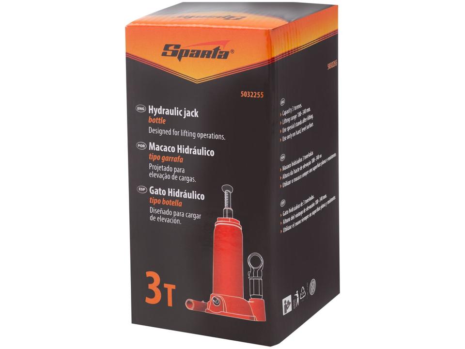 Macaco Hidráulico 3 Toneladas Sparta - 6