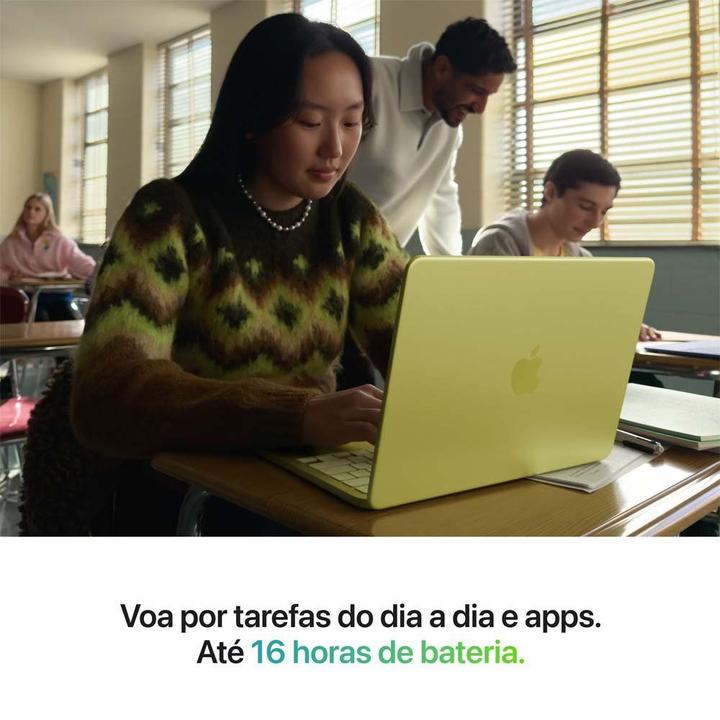 MacBook Neo Apple 13" Chip A18 Pro CPU de 6 núcleos GPU de 5 núcleos 256GB Azul Índigo - 3