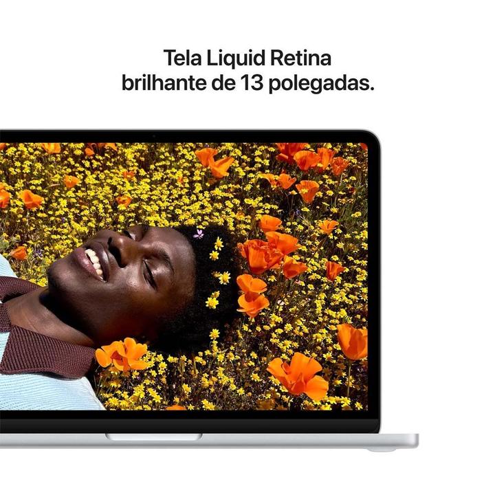 MacBook Neo Apple 13" Chip A18 Pro CPU de 6 núcleos GPU de 5 núcleos 256GB Prateado - 4