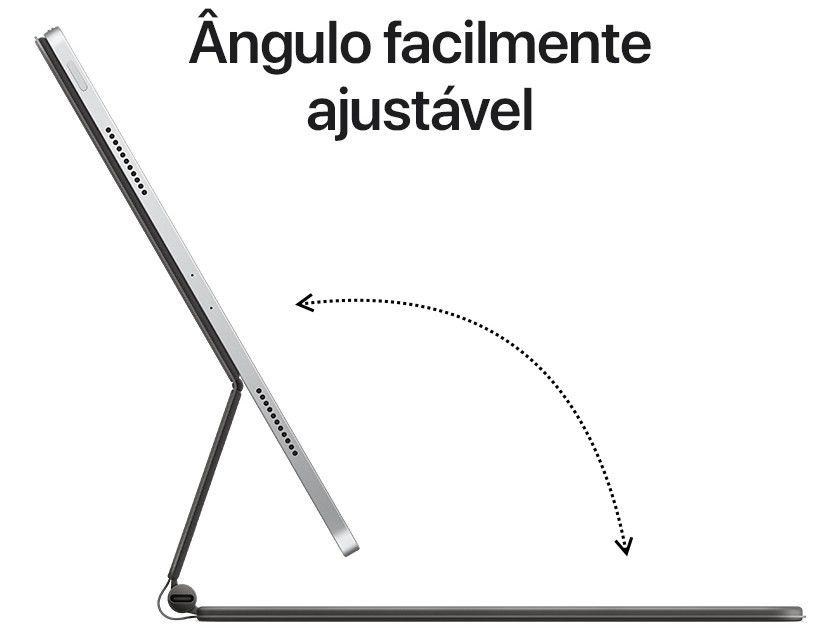 Magic Keyboard Apple para iPad Preto Original - 2
