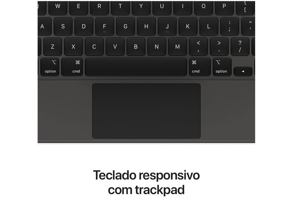 Magic Keyboard Apple para iPad Preto Original - 3