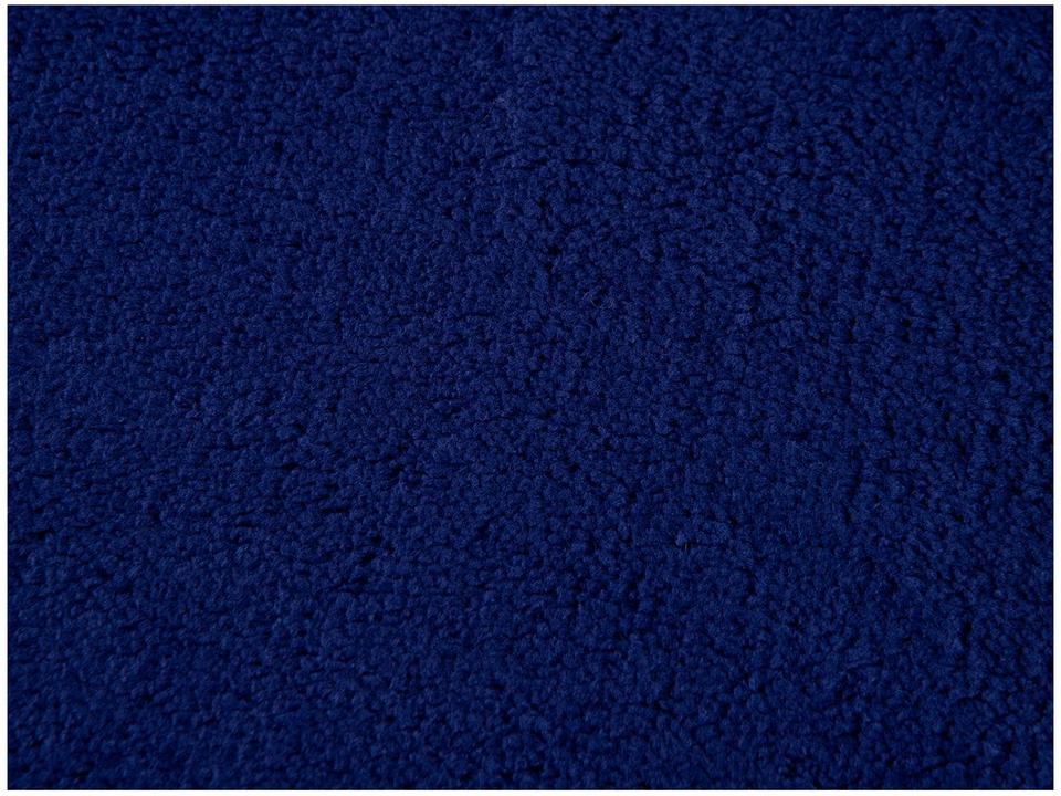Manta Casal de Microfibra Sultan Realce Marinho - 5