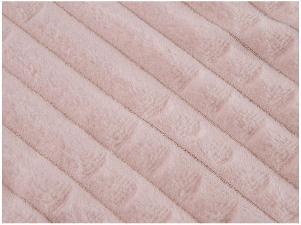 Manta Casal de Poliéster Karsten Lima Blush - 6