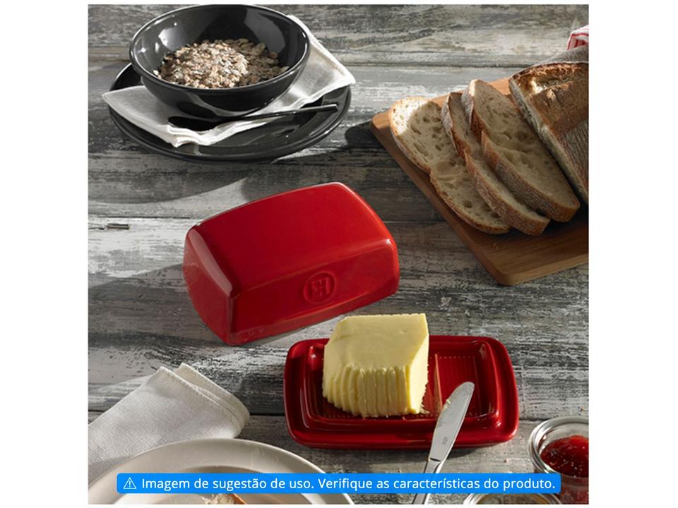 Manteigueira Cerâmica Emile Henry Retangular - 1