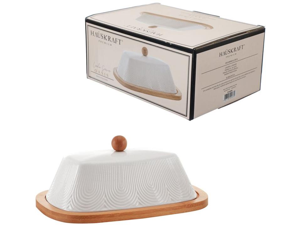 Manteigueira de Bambu Hauskraft Oasis - 1