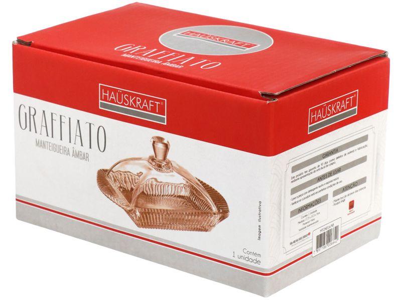 Manteigueira de Vidro Hauskraft Graffiato - 2