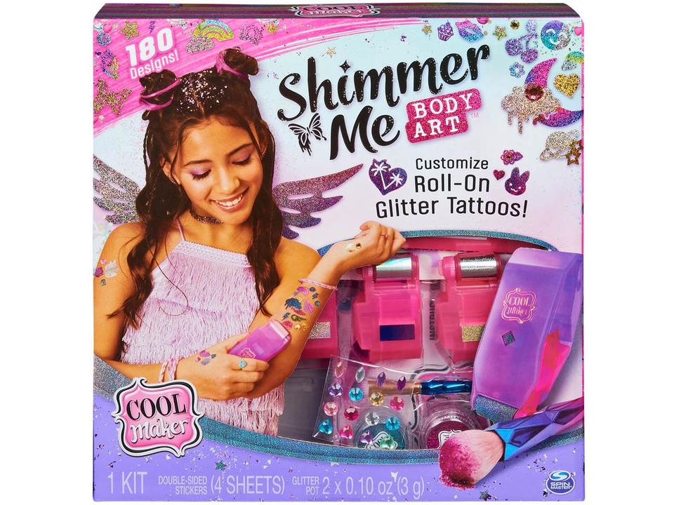 Máquina de Adesivos para o Corpo Body Art - 9