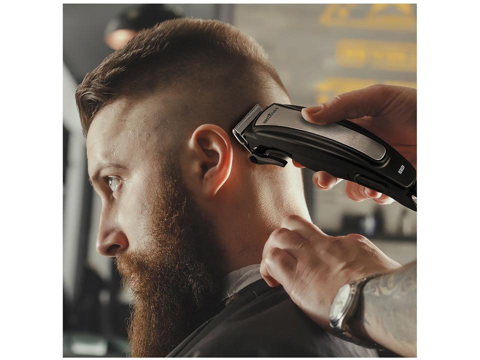 Máquina de Cortar Cabelo BCR22P Britânia 5 Níveis de Altura 1 Velocidade - 1