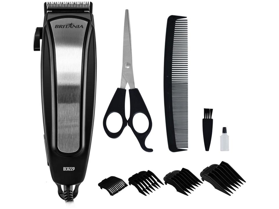 Máquina de Cortar Cabelo Britânia 5 Níveis de Altura 1 Velocidade - 2