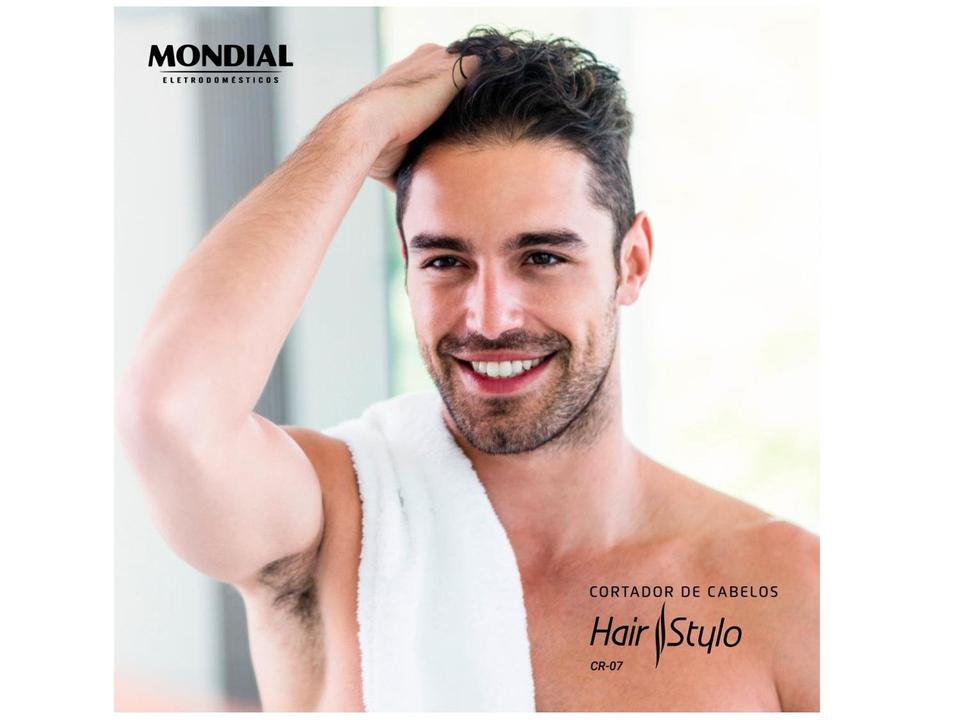 Máquina de Cortar Cabelo Mondial CR-07 - 6