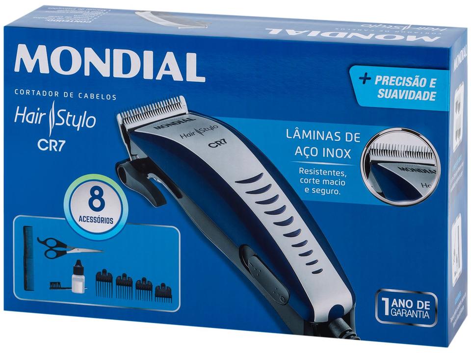 Máquina de Cortar Cabelo Mondial Hair Stylo - 10