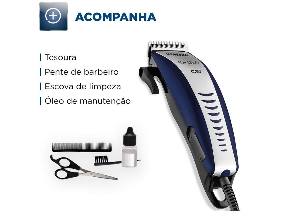 Máquina de Cortar Cabelo Mondial Hair Stylo - 4