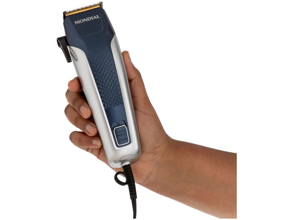 Máquina de Cortar Cabelo Mondial Titanium Power - 12