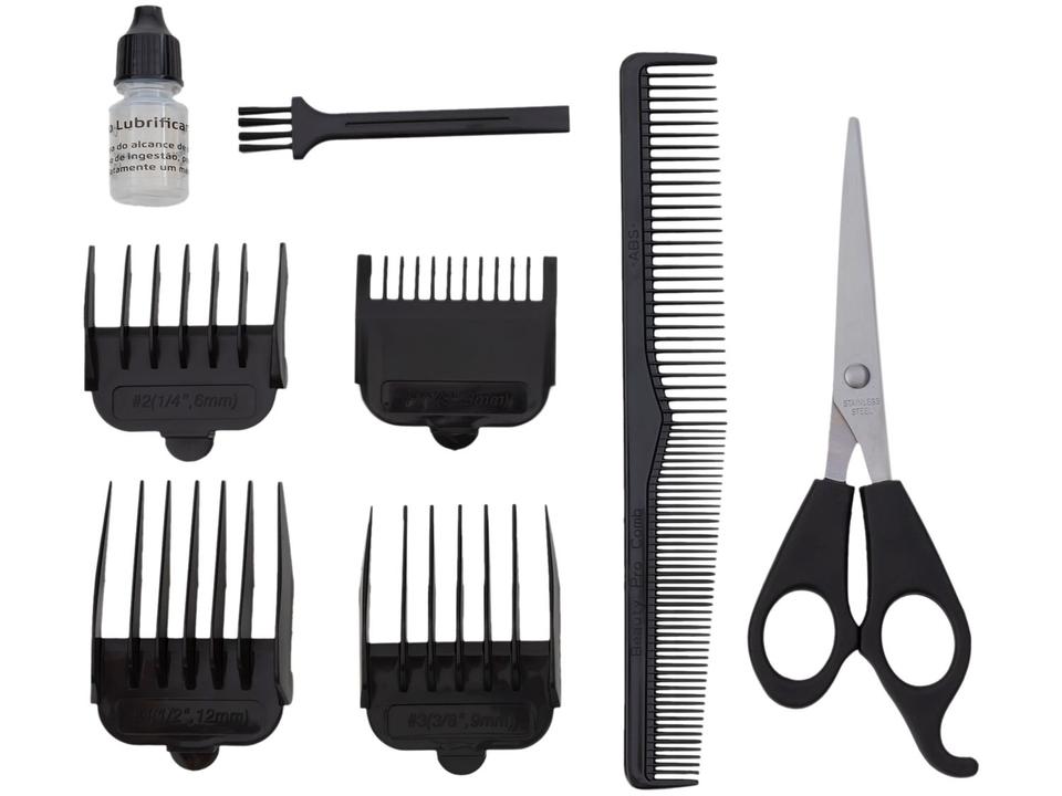 Máquina de Cortar Cabelo Mondial Titanium Power - 11