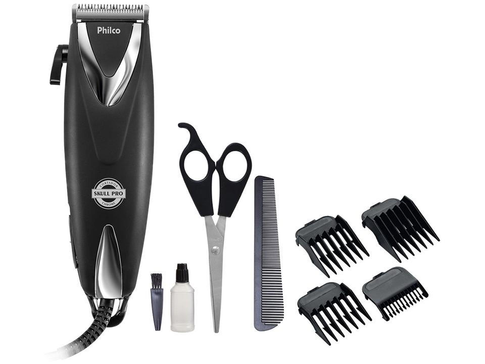 Máquina de Cortar Cabelo Philco PCR12CR Skull Pro 5 Níveis de Altura - 2
