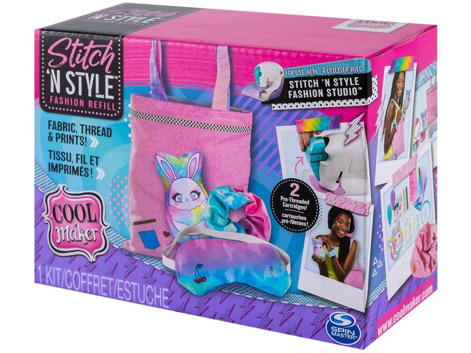 Máquina de Costura de Brinquedo Refil Moda Fashion - 5