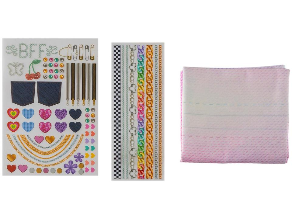 Máquina de Costura de Brinquedo Refil Moda Fashion - 4