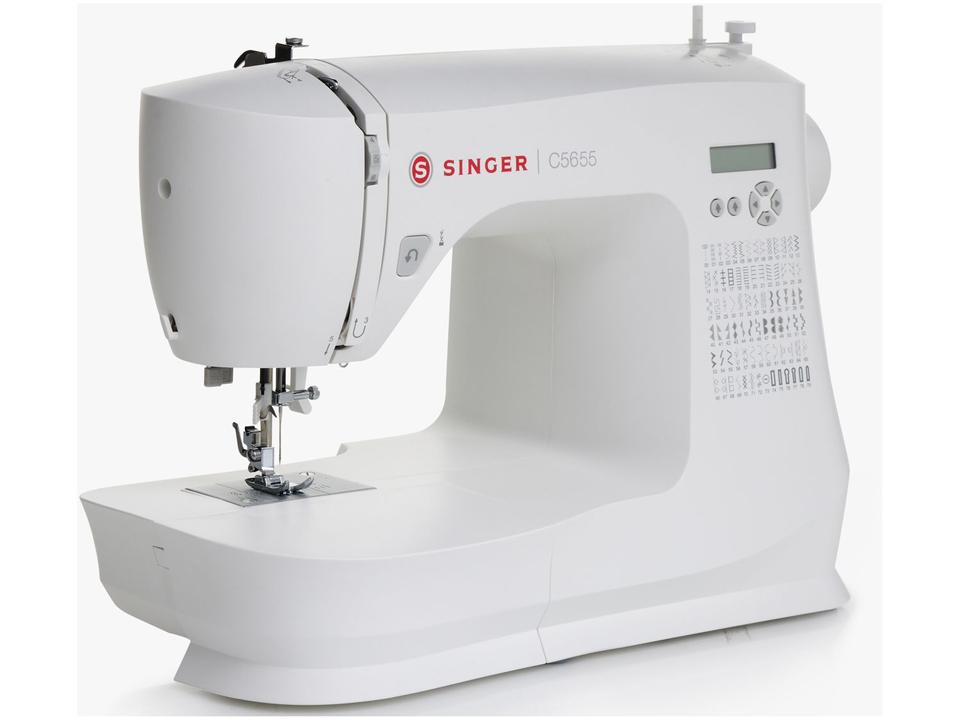 Máquina de Costura Doméstica Singer Eletrônica 80 Pontos C5605 - 220 V - 2