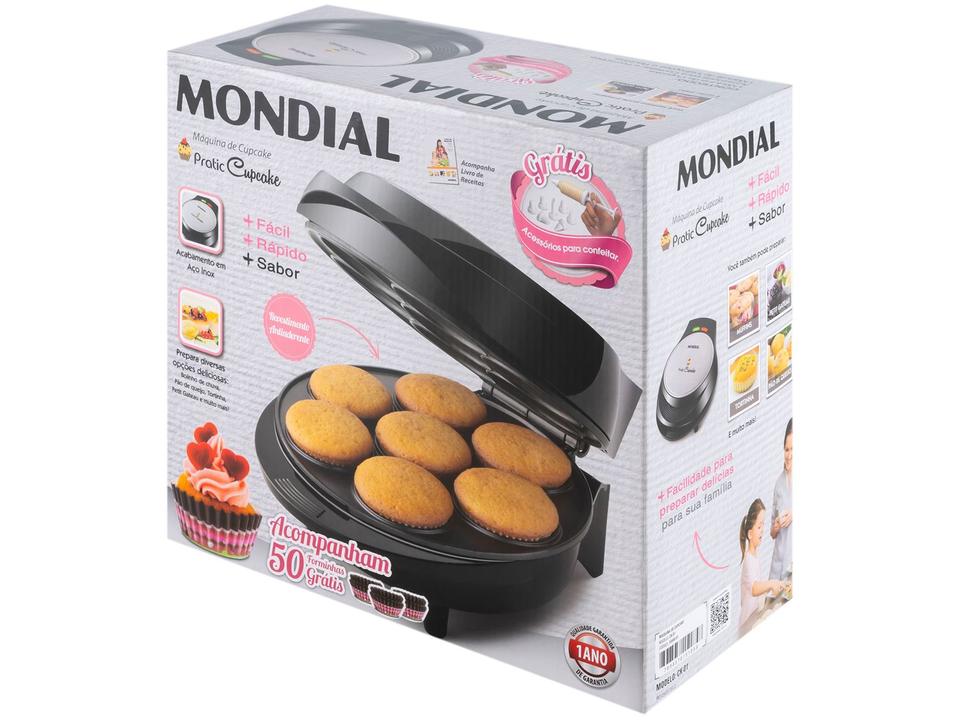 Máquina de Cupcake Mondial Pratic 7 Unidades - 8