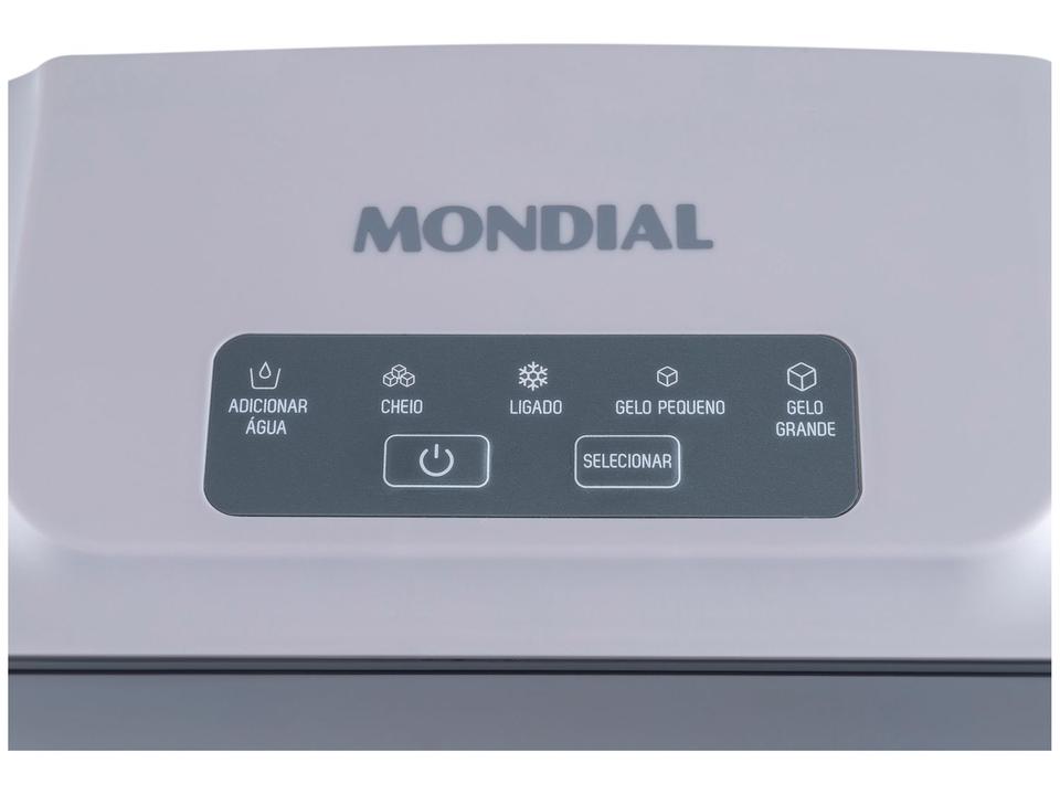 Máquina de Gelo Turbo Ice Premium MG-12-GI Mondial 12kg Cinza - 15