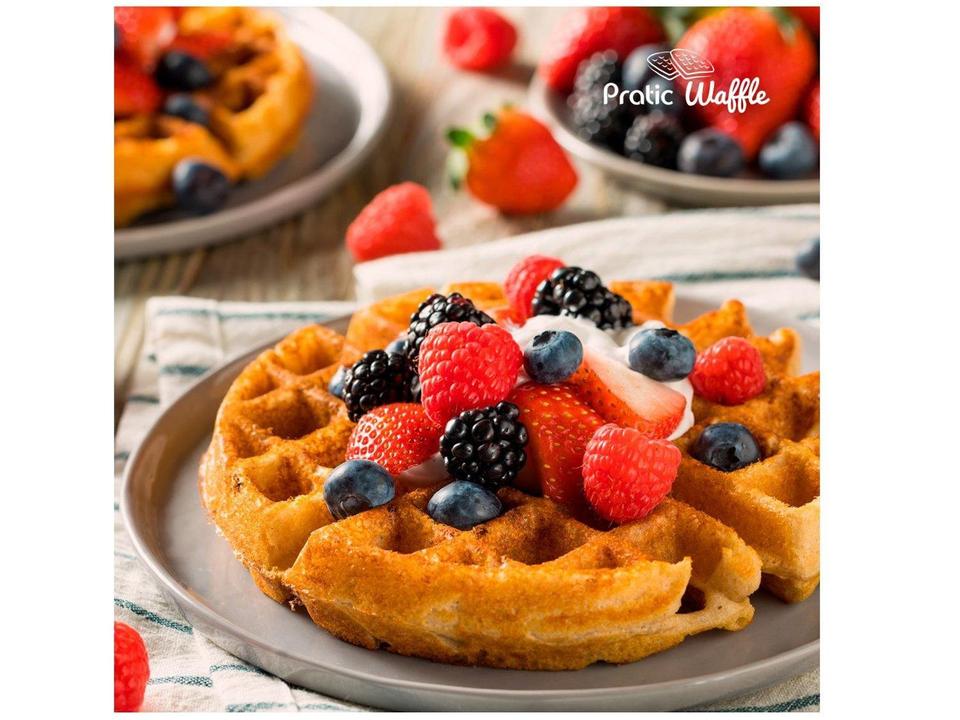 Máquina de Waffle Mondial Pratic GW-01 1200W - 8