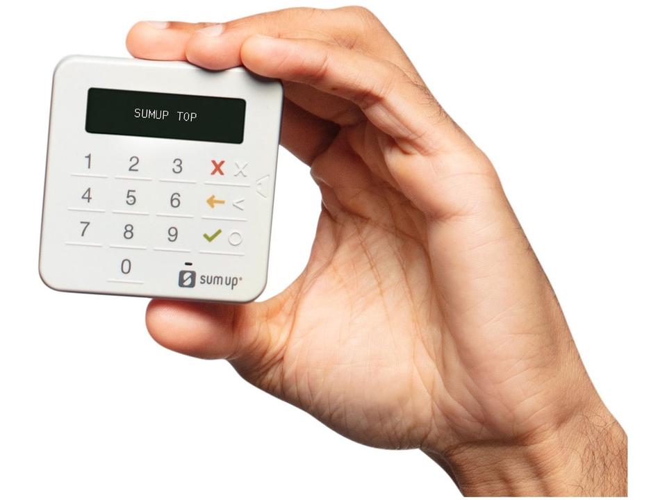 Maquininha de Cartão SumUp Top Bluetooth - 8