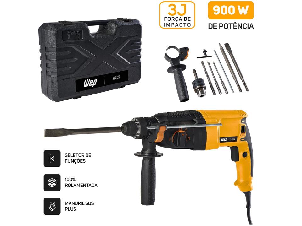 Martelete Perfurador e Rompedor Wap 900W - 13
