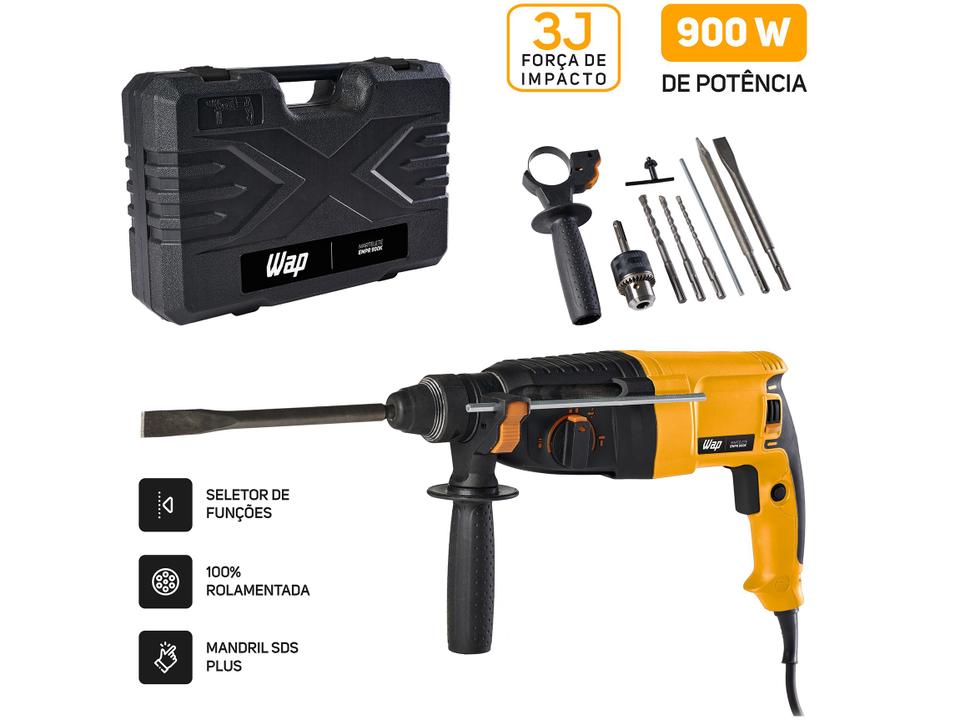 Martelete Perfurador e Rompedor Wap 900W - 13