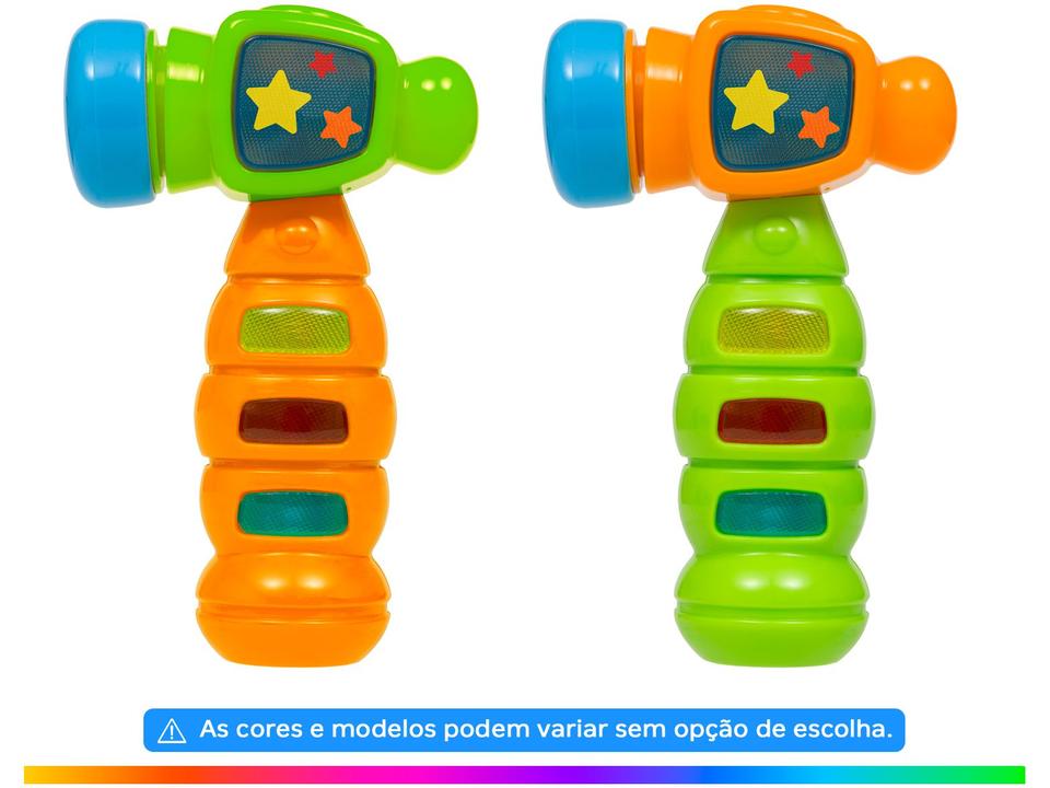Martelo de Brinquedo Emite Som Buba - 1