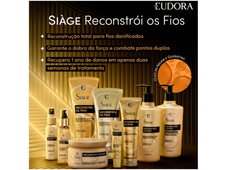 Máscara Capilar Eudora Siàge Reconstrói os Fios 250g - 3