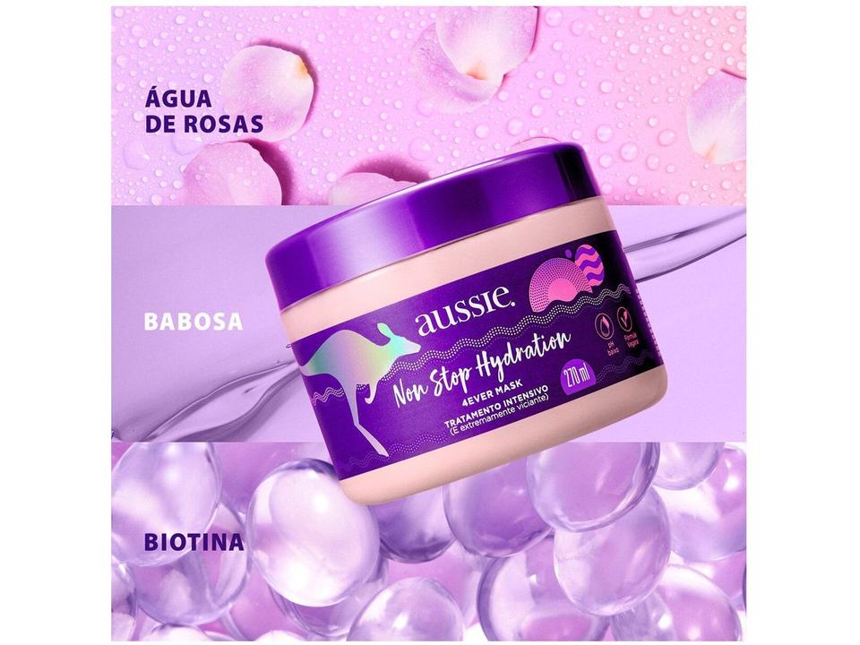 Máscara de Hidratação Aussie Non Stop Hydration 4Ever Mask 270ml - 4