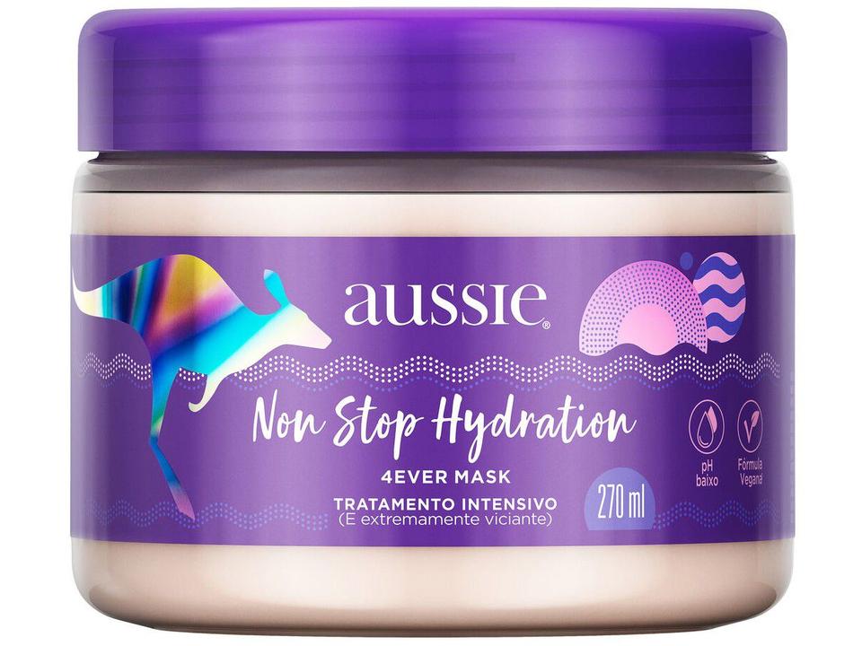 Máscara de Hidratação Aussie Non Stop Hydration - 4Ever Mask 270ml