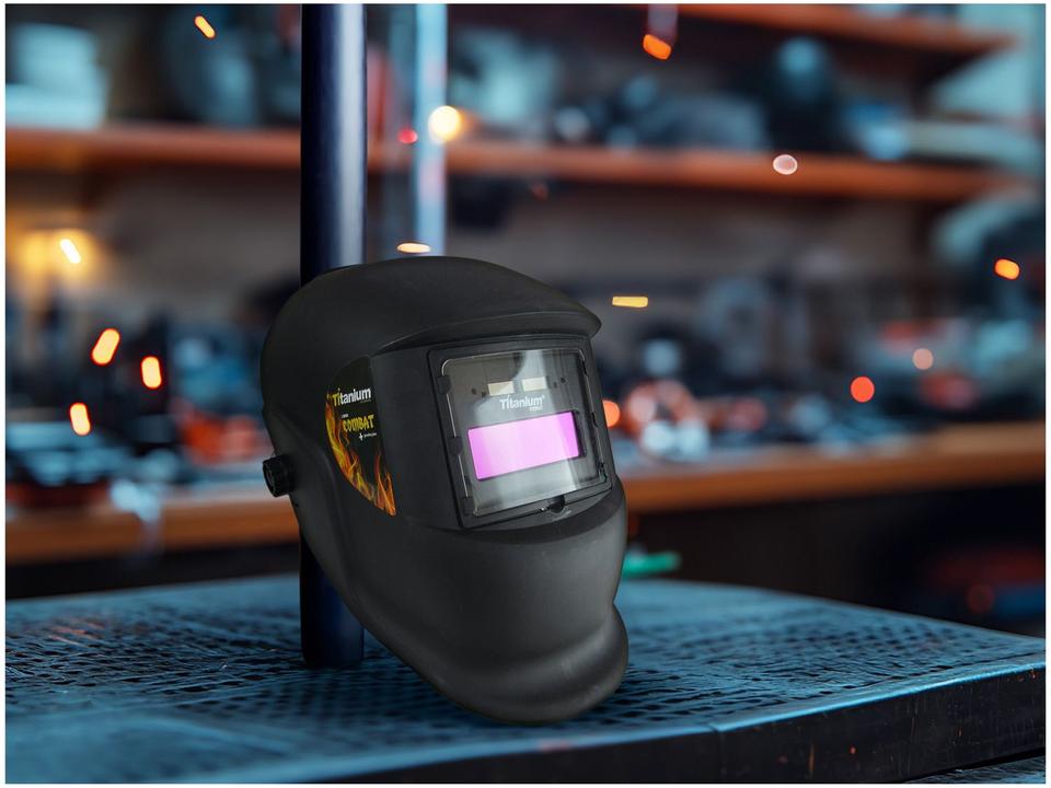 Máscara de Solda Automática Auto Escurecimento Titanium Combat Ton 11 - 2
