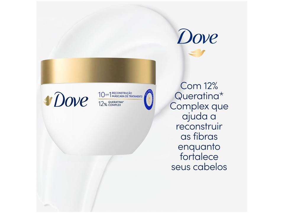 Máscara de Tratamento 10 em 1 Reconstrução Dove 270g - 4