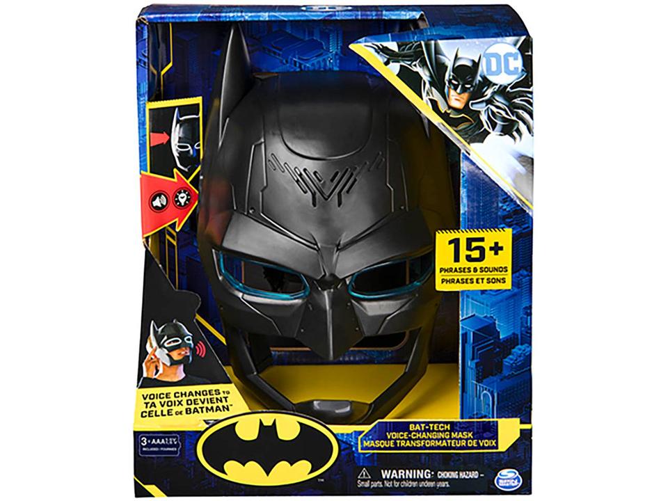 Máscara Infantil DC Batman 2186 Emite Sons - Sunny Brinquedos - 5