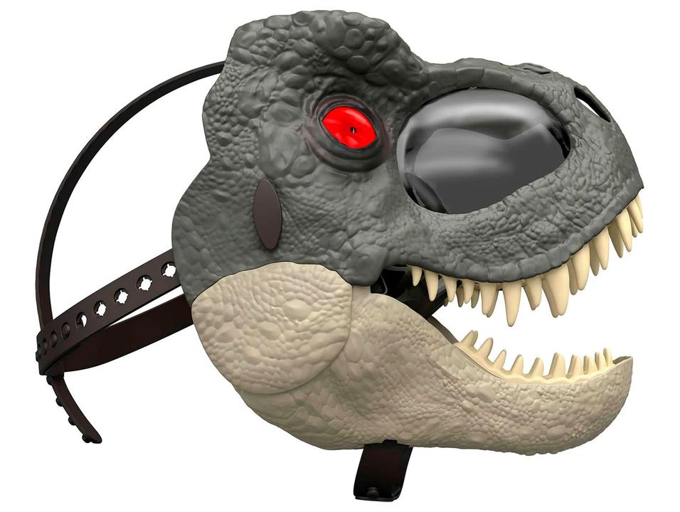 Máscara Jurassic World Rebirth Tiranossauro - 3