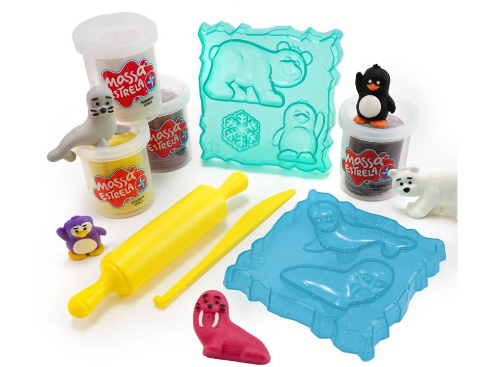 Massinha Animais Polares: Um voo do Ártico à - 1