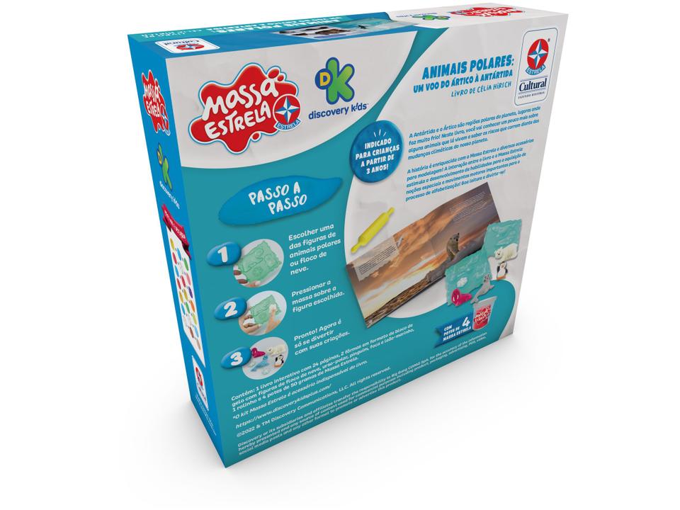 Massinha Animais Polares: Um voo do Ártico à - 6