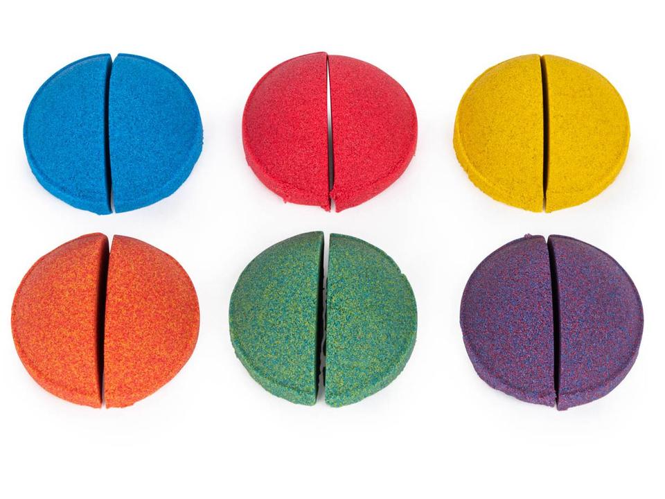 Massinha Areia Arco-íris Sunny Brinquedos - 3