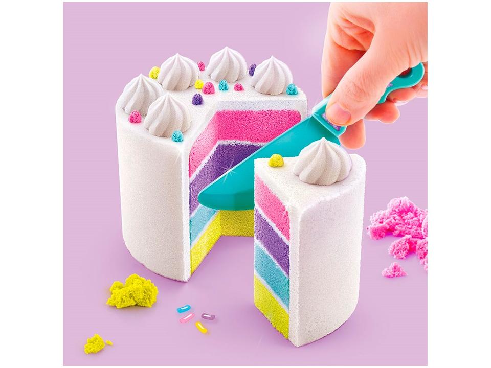 Massinha Areia Arts and Crafts Rainbow Cake - 9