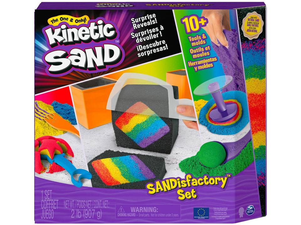 Massinha Areia Set Fábrica Sunny Brinquedos - 1