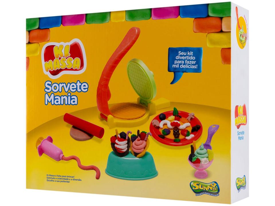 Massinha Comidas Sorvete Mania - 7