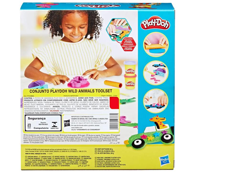 Massinha Cozinha Criativa Animais Selvagens - 11