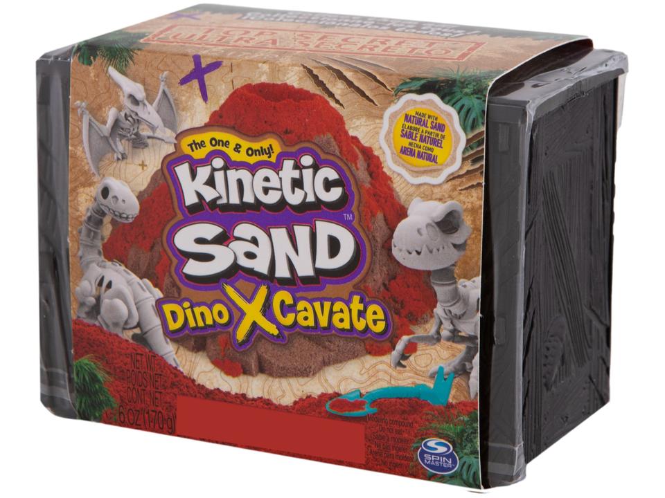 Massinha de Areia Dino X Cavate Kinetic Sand - 8