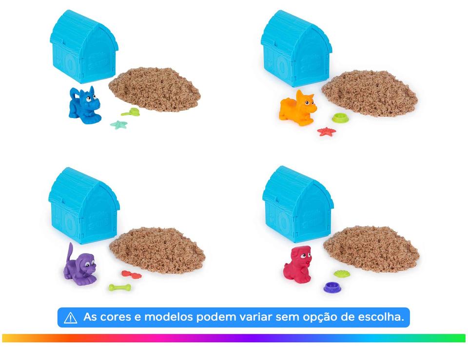 Massinha de Areia Escavação Canina Kinetic Sand - 1