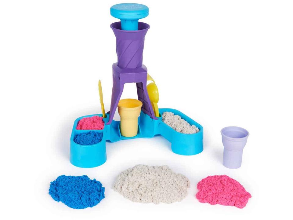 Massinha de Areia Estação de Sorvete Kinetic Sand - 4