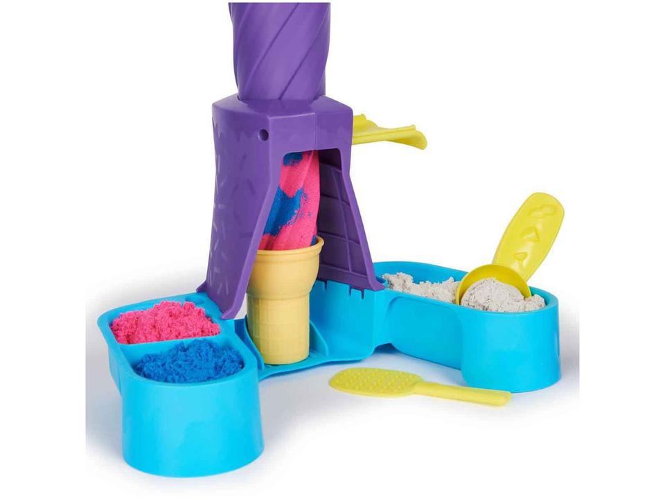 Massinha de Areia Estação de Sorvete Kinetic Sand - 6