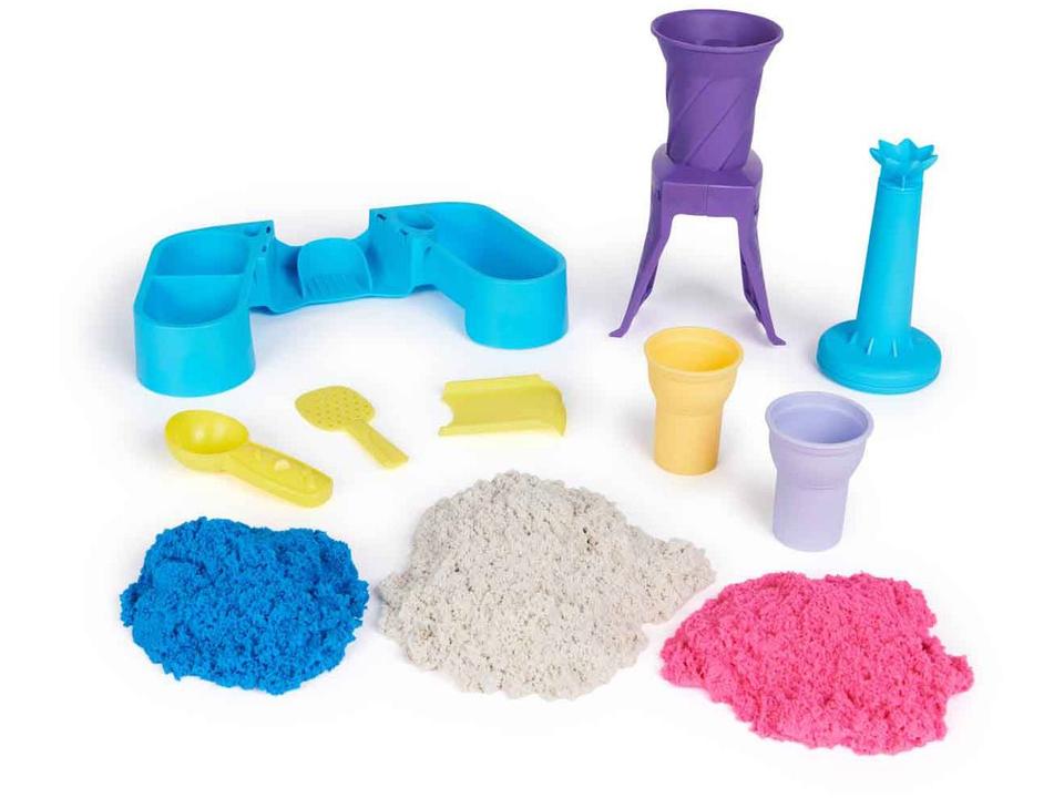 Massinha de Areia Estação de Sorvete Kinetic Sand - 3